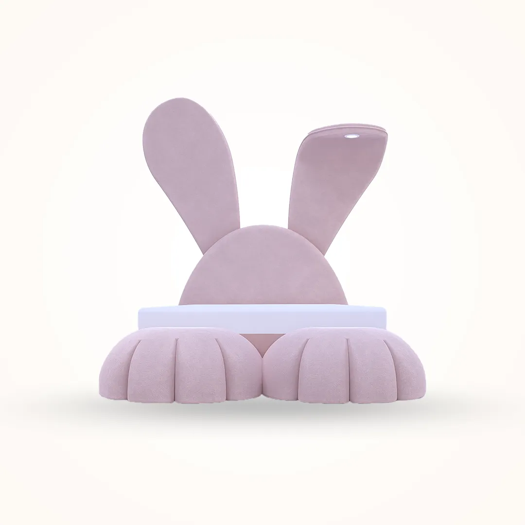 Bunny bed pink 1