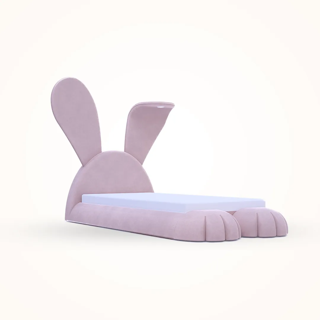 Bunny bed pink 2